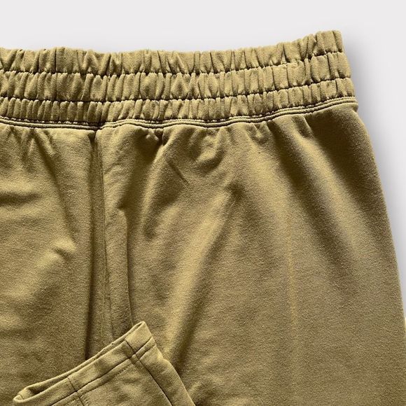 Fabletics Gemma Joggers Medium Green Womens Athleisure Terry Pants Stretch - Picture 6 of 13